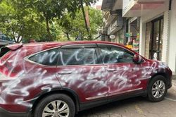 Vụ xe CRV đỗ ngoài đường bị xịt sơn: Chủ nhà có bị truy tố hình sự?