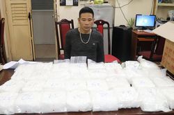 Công an thành phố Hà Nội thu giữ gần 60kg ma túy