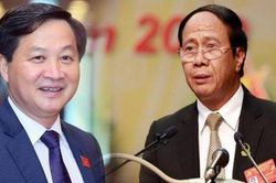 Trình phê chuẩn bổ nhiệm 2 Phó Thủ tướng Chính phủ