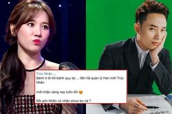 Quản lý của Hari Won 'dở khóc dở cười' khi có người nhắn tin nhưng lại hỏi về... Trúc Nhân