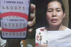 Người mẹ ở Thái Lan trúng xổ số hơn 4 tỷ đồng, kể rằng may mắn đến từ giấc mơ của con trai