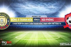 Soi kèo nhà cái Thanh Hóa vs Hải Phòng. BĐTV trực tiếp bóng đá Việt Nam