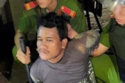 Bắt cháu gái 3 tuổi làm con tin, yêu cầu công an cấp súng