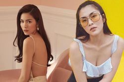 Tăng Thanh Hà hiếm khi diện váy hở bạo, khoe lưng trần quyến rũ