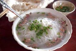 Thơm ngon bún rạm, bún tôm Phù Mỹ, Bình Định