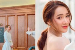 Nhã Phương bị 'bóc trần' nhan sắc thật qua hình do người qua đường chụp