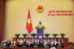 Quốc hội phê chuẩn bổ nhiệm Phó Thủ tướng Chính phủ Lê Minh Khái và Lê Văn Thành