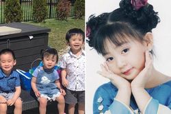Hình ảnh hiếm hoi về 3 con của 'bé' Xuân Mai sống ở Mỹ