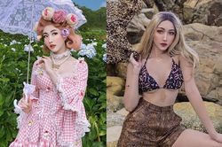 Cô gái TP.HCM mặc váy như trong phim