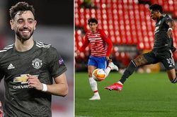 Granada 0-2 MU: Rashford và Fernandes ghi bàn, MU đặt một chân vào bán kết