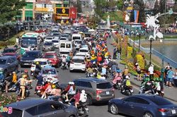 Đà Lạt kẹt xe