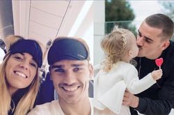 Griezmann và vợ lập hat-trick siêu độc