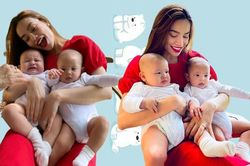 'Bé út' Leon cau có khó chịu, Lisa xinh xắn lại hợp tác thế này bảo sao Hà Hồ không cưng yêu quá đỗi!