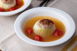 Cách làm hành tây nhồi thịt