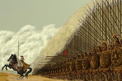 Điểm yếu chí tử của đội hình phalanx trứ danh thời cổ đại