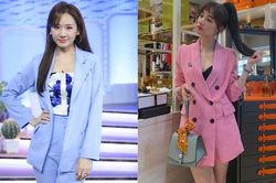 Áo blazer dễ diện nhưng Hari Won cũng có những lần mặc lỗi