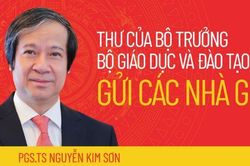 Thư của tân Bộ trưởng Bộ Giáo dục và Đào tạo gửi các nhà giáo