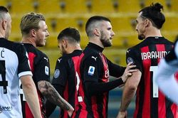 Ibrahimovic ăn thẻ đỏ, Milan vẫn dễ dàng bỏ túi 3 điểm