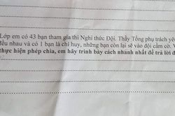 Bài toán lớp 4 tưởng dễ ợt ai ngờ khiến cả người lớn cũng phải chịu thua