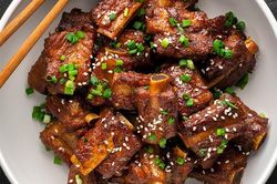 Cách rim sườn heo đậm vị