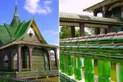 Ngôi chùa vỏ chai - Kiến trúc 'có một không hai' ở Thái Lan