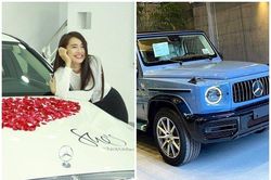 So 'sức hút' xế hộp Nhã Phương, Đàm Thu Trang được chồng tặng