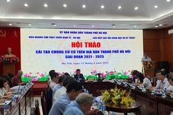 Giải pháp thúc đẩy công tác cải tạo chung cư cũ