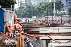 Cận cảnh công trường hầm chui 700 tỷ đồng trên đường Lê Văn Lương