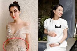 Sao Việt cao thủ giấu bụng bầu: Nhã Phương, Hòa Minzy bỗng dưng có con