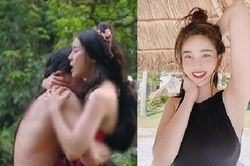 Vẻ gợi cảm của Cao Thái Hà đóng cảnh nóng dung tục trong 'Kiều'