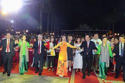 Ấn tượng chương trình nghệ thuật 'Văn hóa các dân tộc - Hội tụ và phát triển'