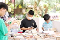 Khai mạc phiên chợ sách 'Một nét văn hóa Hà Nội'