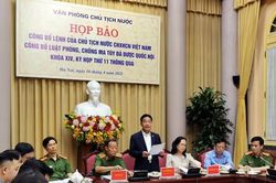 Công bố Lệnh của Chủ tịch nước về Luật Phòng, chống ma túy