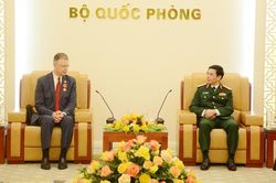Bộ trưởng Bộ Quốc phòng Phan Văn Giang tiếp Đại sứ Hoa Kỳ
