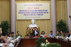 Công bố lệnh của Chủ tịch nước về Luật Phòng, chống ma túy