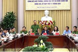 Công bố lệnh của Chủ tịch nước về Luật Phòng chống ma túy