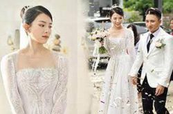 Không cần trang điểm cầu kỳ, vợ Phan Mạnh Quỳnh vẫn xinh xuất sắc trong ngày trọng đại