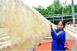 Huyện Cẩm Thủy chú trọng phát triển ngành nghề nông thôn