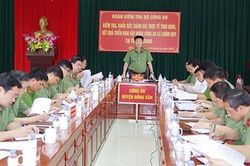 Xây dựng lực lượng Công an chính quy hiện đại, bảo đảm tốt ANTT tại địa phương