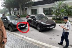 Cơ quan Công an thông tin ban đầu về vụ 2 xế hộp Porsche cùng biển số 'đụng' nhau tại Times City