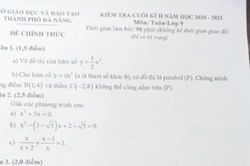 Nghi vấn lộ đề kiểm tra môn Toán lớp 9 ở Đà Nẵng