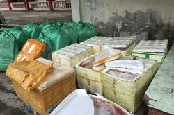 Phát hiện hơn 1 tấn nội tạng động vật không rõ nguồn gốc, đã hư hỏng