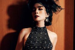Cận gương mặt tuổi 40 xinh đẹp của Lệ Quyên