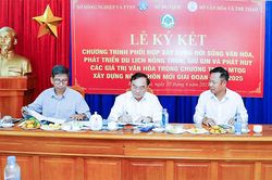 Ký kết chương trình phối hợp văn hóa, du lịch, nông nghiệp