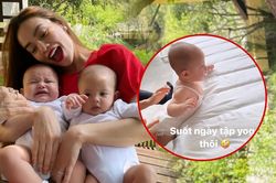Hà Hồ tiết lộ Lisa 'tập yoga' suốt ngày, tương lai 'chặt chém' mẹ là đây chứ đâu nữa?