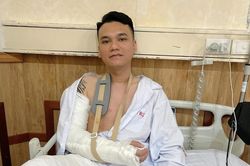 Khắc Việt cập nhật tình hình sức khỏe sau phẫu thuật: 'Cảm thấy may mắn khi anh em luôn bên cạnh'