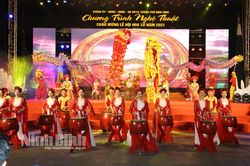 Chương trình nghệ thuật chào mừng Lễ hội Hoa Lư năm 2021