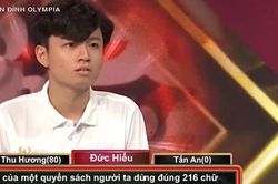 Câu hỏi Olympia đọc thì rối não mà giải ra thì dễ