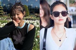 Jennie và những lần trang điểm nhạt, buộc tóc 'ẩu' mà vẫn rực rỡ