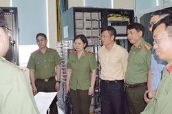 Kiểm tra, đánh giá hệ thống bộ đàm tại Công an tỉnh Hưng Yên